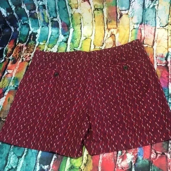 Banana Republic size 12 shorts burgundy - Picture 5 of 9